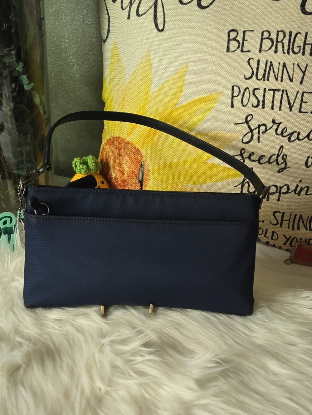 Coach MERCER MINi Navy Shoulder Bag